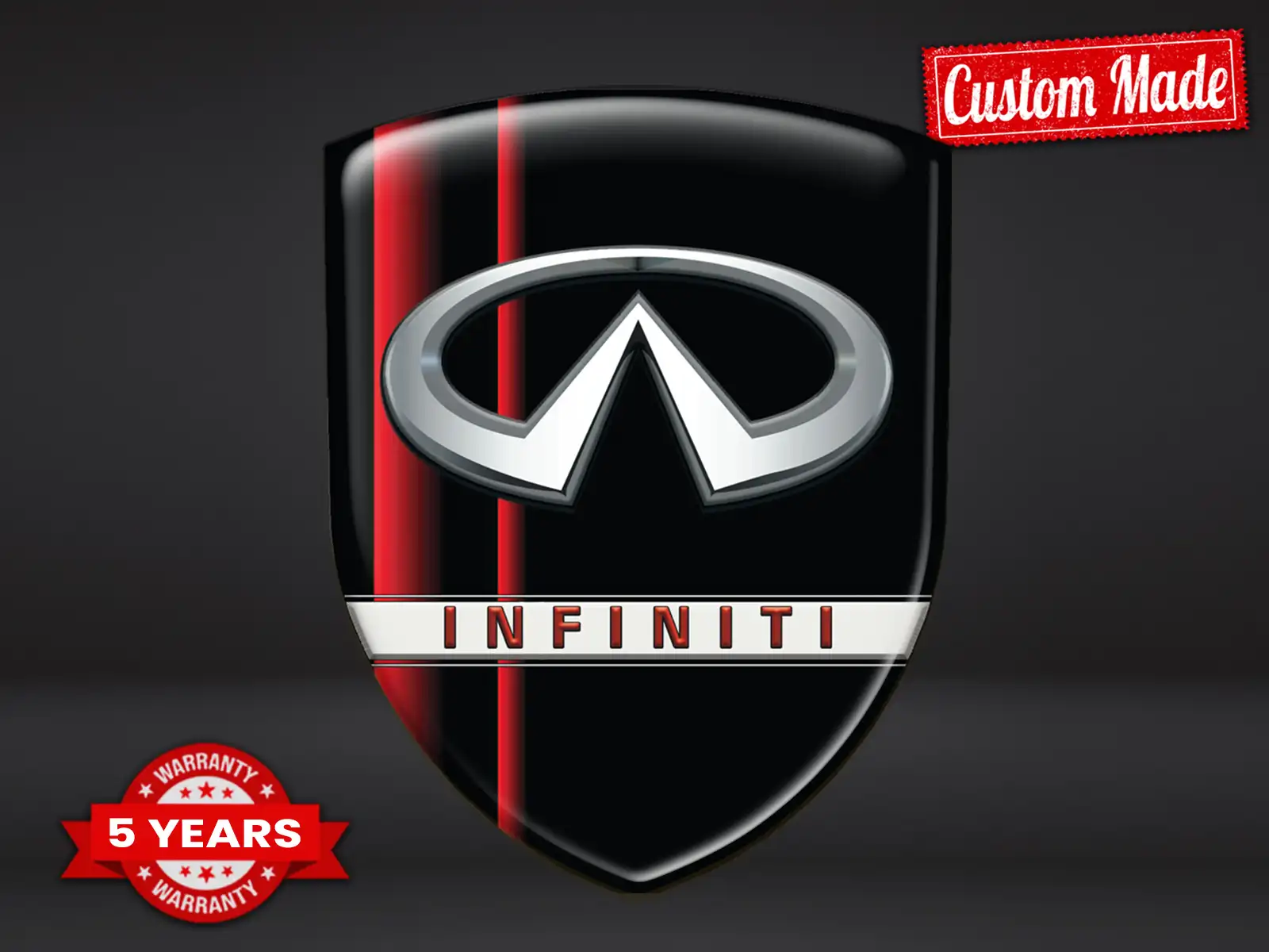 Infiniti Diseños Pegatinas Auto Estilo Minimalista Personalizable